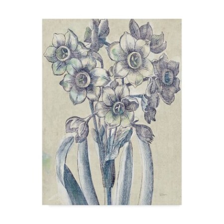 Sue Schlabach 'Belle Fleur Iv Crop' Canvas Art,35x47
